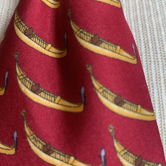 VENICE VENEZIA GONDOLA NECKTIE - Picture 3 of 10